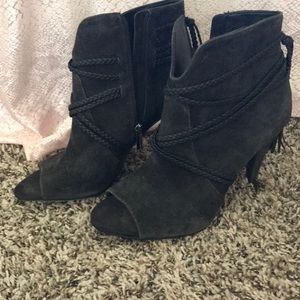 Vince camuto open toe booties